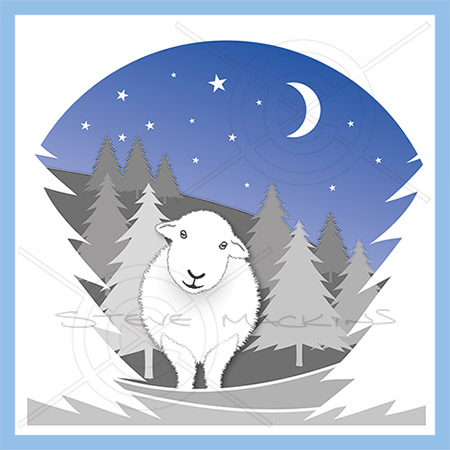 Lake District Wildlife Art Print