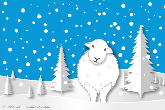 Lake District Wildlife Art Print