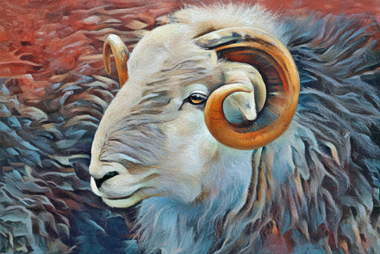 Lake District Wildlife Art Print