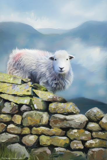 Lake District Wildlife Art Print