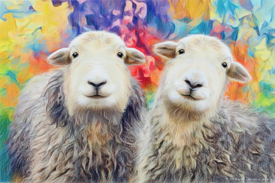 Lake District Wildlife Art Print