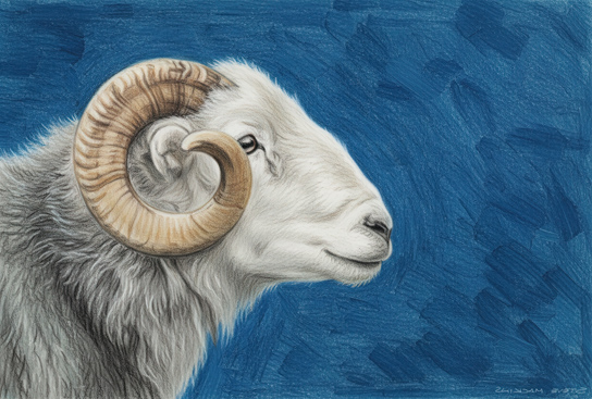 Lake District Wildlife Art Print