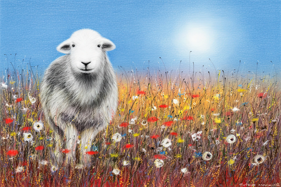 Lake District Wildlife Art Print